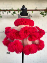 Load image into Gallery viewer, BT884 Radiant Rose Swirl Dress A Splash of Playful Pinks and Grays