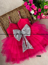 Load image into Gallery viewer, BT888 Coral Sparkle Party Dress Glisten with Every Giggle