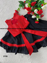 Load image into Gallery viewer, BT1160 Ruby Red Rendezvous Dress Classic Chic with a Twinkle