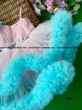 Load image into Gallery viewer, BT814 Aqua Bloom Party Gown - Whispers of Spring