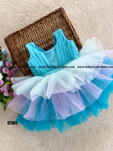 Load image into Gallery viewer, BT904 Aqua Dreamscape Layered Dress