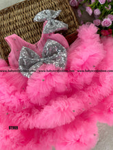 Load image into Gallery viewer, BT909 Bubblegum Bliss: Party Dress for Blossoming Beauties