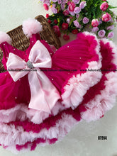 Load image into Gallery viewer, BT914 Radiant Fuchsia Flair Party Gown for Toddlers