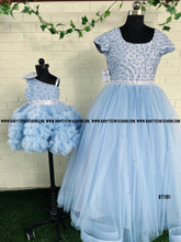 Load image into Gallery viewer, BT1181M Sky Blue Blossom Duo – Mother & Daughter Delight