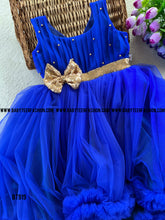 Load image into Gallery viewer, BT919 Sapphire Sparkle Party Gown