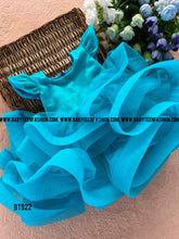 Load image into Gallery viewer, BT922 Aquamarine Whirlwind Dress