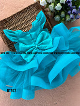 Load image into Gallery viewer, BT922 Aquamarine Whirlwind Dress