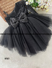 Load image into Gallery viewer, BT927 Midnight Elegance Baby Dress