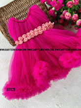 Load image into Gallery viewer, BT929 Princess Pink Flare Dress – Celebrate in Style!
