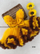 Load image into Gallery viewer, BT1184 Sunflower Sweetheart Dress – A Bloom of Happiness
