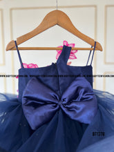 Load image into Gallery viewer, BT1378 Midnight Blossom Party Dress - Elegance Meets Enchantment!