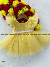 Load image into Gallery viewer, BT633 Sunshine Pearls Tutu Dress – Dazzle Like the Dawn
