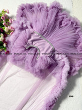 Load image into Gallery viewer, BT649 Lavender Dream: Elegant Party Dress with Crystal Accents