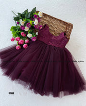 Load image into Gallery viewer, BT658 Regal Plum Princess Elegance in Every Celebration