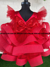 Load image into Gallery viewer, BT943 Ruby Ruffle Delight - Little Fashionista’s Dream Dress!