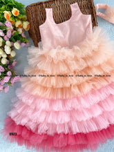 Load image into Gallery viewer, BT673 Princess Ruffle Delight – Party Dress for Magical Moments