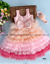 Load image into Gallery viewer, BT673 Princess Ruffle Delight – Party Dress for Magical Moments
