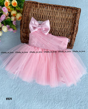 Load image into Gallery viewer, BT674 Enchanted Pink – Sparkle & Satin Dress for Tiny Trendsetters