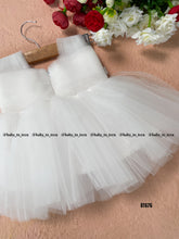 Load image into Gallery viewer, BT676 Classic White Floral Frock