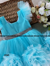 Load image into Gallery viewer, BT945 Aqua Bliss Dress – Dive into Celebration