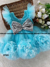 Load image into Gallery viewer, BT945 Aqua Bliss Dress – Dive into Celebration