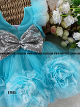 Load image into Gallery viewer, BT945 Aqua Bliss Dress – Dive into Celebration

