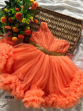 Load image into Gallery viewer, BT1384 Coral Charm Tulle Gown - Blossom in Beauty!