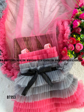 Load image into Gallery viewer, BT953 Pink Whisper Ruffle Dress – Where Fantasies Unfold