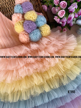 Load image into Gallery viewer, BT955 Pastel Perfection Layered Gown - Sunrise Symphony