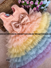 Load image into Gallery viewer, BT955 Pastel Perfection Layered Gown - Sunrise Symphony