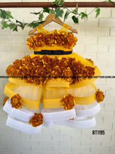 Load image into Gallery viewer, BT1195 Golden Sunshine Layered Dress – Bask in the Glow