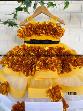 Load image into Gallery viewer, BT1195 Golden Sunshine Layered Dress – Bask in the Glow