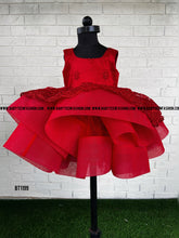Load image into Gallery viewer, BT1199 Radiant Ruby Celebration Dress – Let Her Shine Bright
