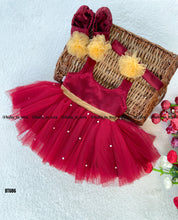 Load image into Gallery viewer, BT686 Crimson Blossom Ballet Dress
