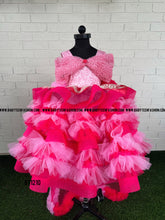 Load image into Gallery viewer, BT1210 Candy Floss Charm – Baby’s Pink Layered Gown