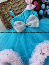 Load image into Gallery viewer, BT1216 Cerulean Serenade Gown – Whispers of the Ocean Breeze