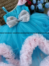 Load image into Gallery viewer, BT1216 Cerulean Serenade Gown – Whispers of the Ocean Breeze