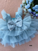 Load image into Gallery viewer, BT414 Celestial Charm - Baby’s Blue Party Dress