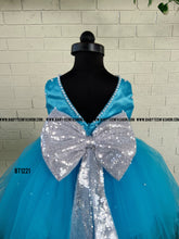 Load image into Gallery viewer, BT1221 Azure Enchantment Dress – Where Dreams Dance in Blue