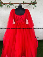 Load image into Gallery viewer, BT1225M Scarlet Elegance: Mother & Baby Gala Ensemble