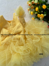 Load image into Gallery viewer, BT701 Sunshine &amp; Style: Perfect Party Dress for Your Little Star
