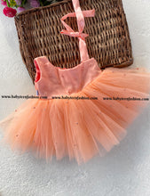 Load image into Gallery viewer, BT705 Peach Blossom Celebration Dress - Your Little One's Dream