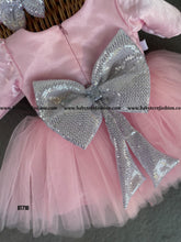 Load image into Gallery viewer, BT710 Sparkling Blush Princess Dress with Matching Headband