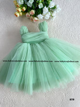Load image into Gallery viewer, BT719 Mint Grace Gown - Whispers of Elegance for Your Little Darling!
