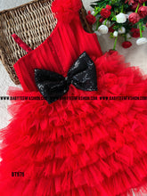 Load image into Gallery viewer, BT979 Scarlet Charisma Dress - A Vivid Embrace of Celebration