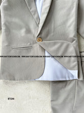 Load image into Gallery viewer, BT1244 Sleek Sophisticate: Boys&#39; Modern Gray Suit Set
