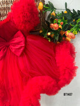 Load image into Gallery viewer, BT1408 Ruby Ruffles Gala Gown for Little Ladies