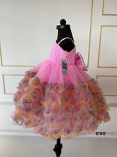 Load image into Gallery viewer, BT1412 Blossoming Blush – Baby's Blooming Party Frock