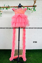 Load image into Gallery viewer, BT986 Sunset Blush Frill Fantasy Dress – For Moments of Pure Joy