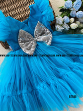 Load image into Gallery viewer, BT989 Sapphire Sparkle Frock – Dazzle in Blue